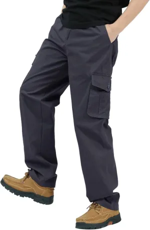 Adorlina Flex Cargo Pants for Men, Flexrover - Ultra Comfort Fit Multi Pocket Durable Trousers Hiking Cargo Pants