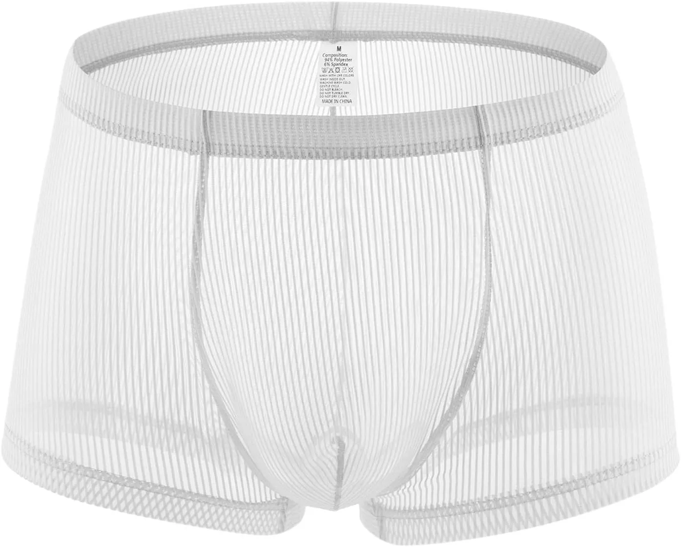 Boxers Briefs for Men Sexy Cotton Breathable High Waisted Boxer Briefs Stretch Soft Pouch Comfortable Cool Boxer Briefs