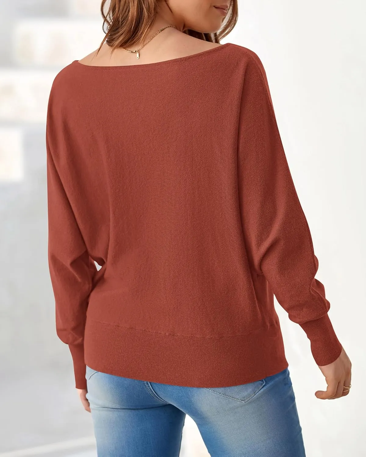 BTFBM Womens Trendy Off Shoulder Sweater 2024 Fall Long Sleeve Casual Loose Tunics Asymmetrical Pullover Going Out Tops
