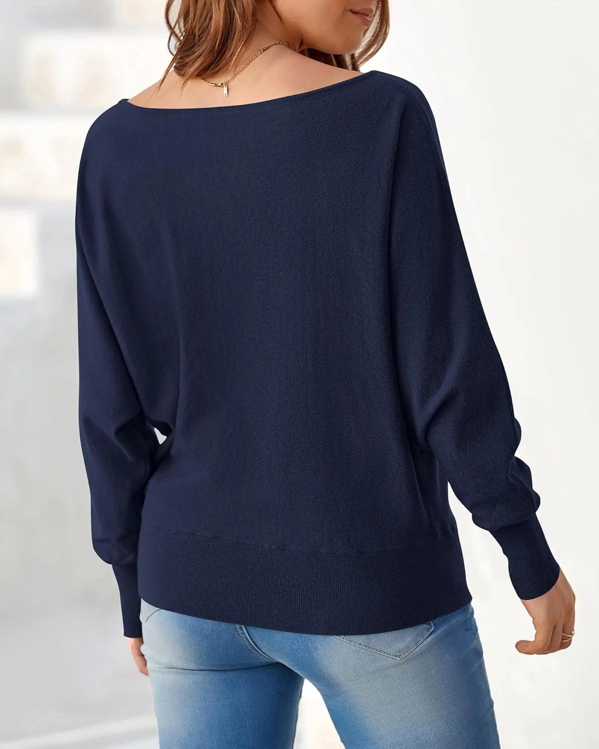 BTFBM Womens Trendy Off Shoulder Sweater 2024 Fall Long Sleeve Casual Loose Tunics Asymmetrical Pullover Going Out Tops
