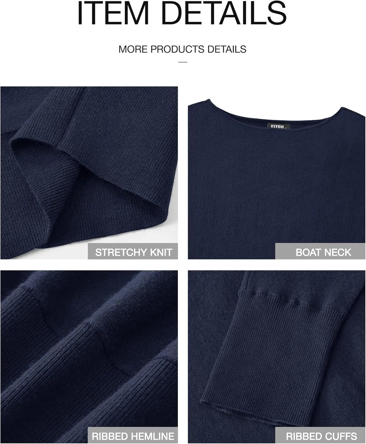 BTFBM Womens Trendy Off Shoulder Sweater 2024 Fall Long Sleeve Casual Loose Tunics Asymmetrical Pullover Going Out Tops