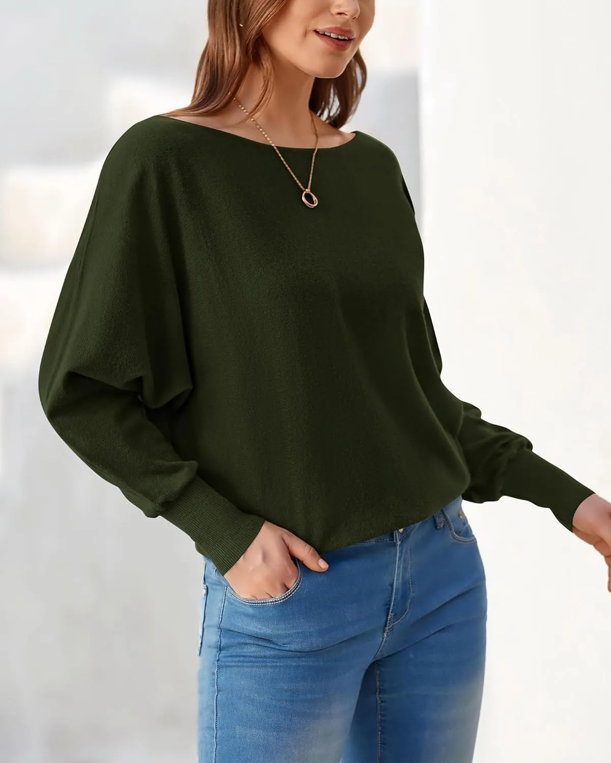 BTFBM Womens Trendy Off Shoulder Sweater 2024 Fall Long Sleeve Casual Loose Tunics Asymmetrical Pullover Going Out Tops