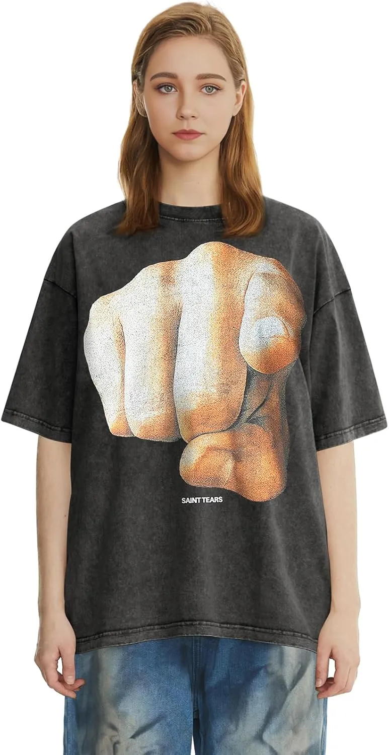 DONCARE "Saint West Coast Cotton Unisex Crew Neck Heavyweight Short Sleeve