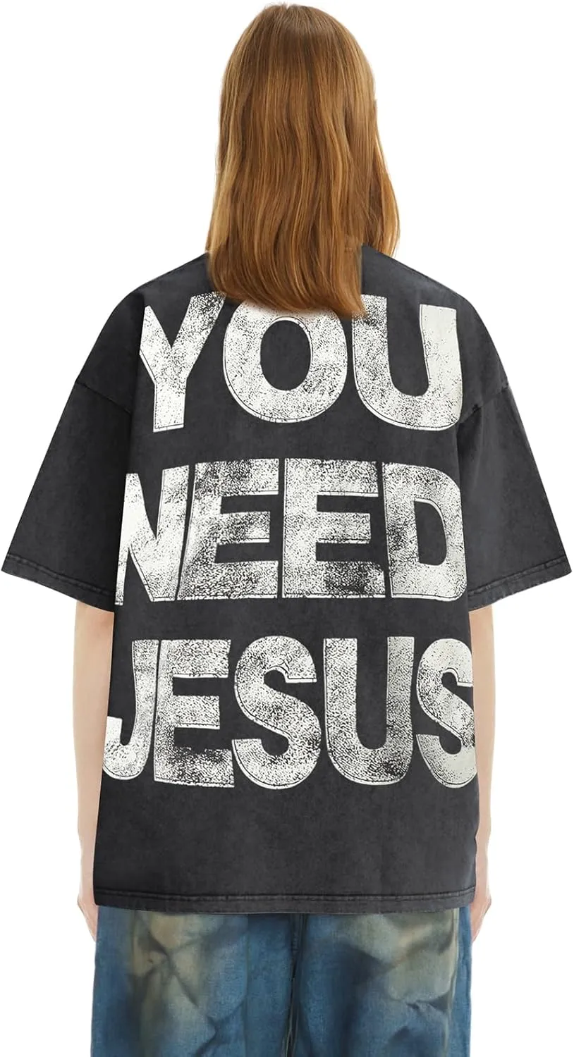 DONCARE "Saint West Coast Cotton Unisex Crew Neck Heavyweight Short Sleeve
