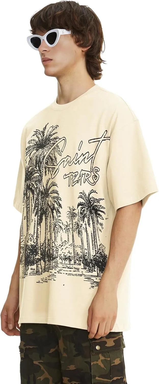 DONCARE "Saint West Coast Cotton Unisex Crew Neck Heavyweight Short Sleeve