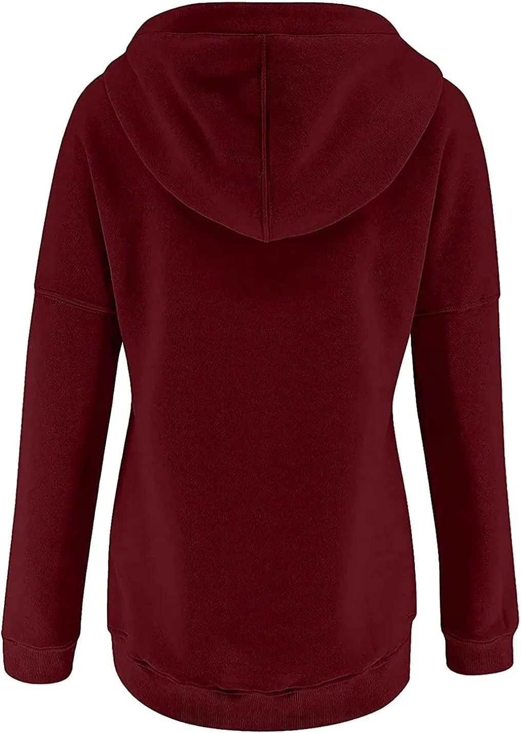 Dressy Casual Hoodies For Women Long Sleeve Pullover Tops Drawstring Hooded Sweatshirts Fall Fashion Outfits 2024
