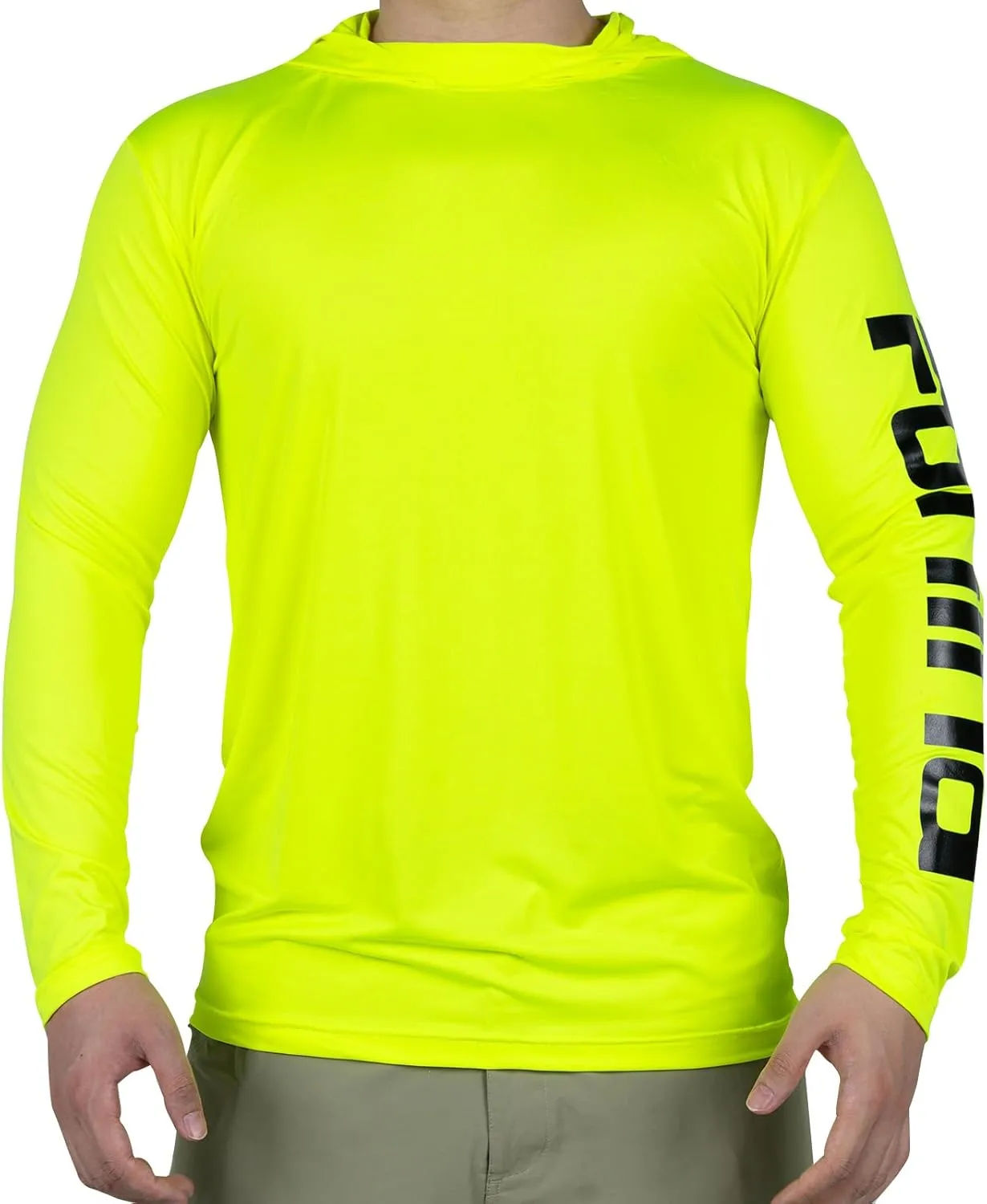 FONIRRA 3 Pack Construction Work Shirts for Men High Visibility Safety Long Sleeve T Shirt Sun Protection Hoodie UPF 50 