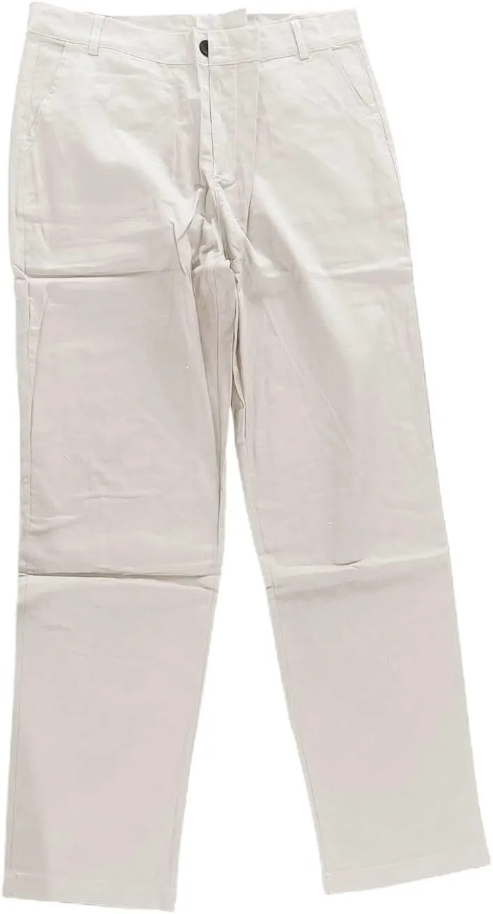 GOKKILRW Mens Golf Pants Stretch Chinos Dress Pants Quick Dry Business Work Office Lightweight Slim Fit Formal Sport Pants