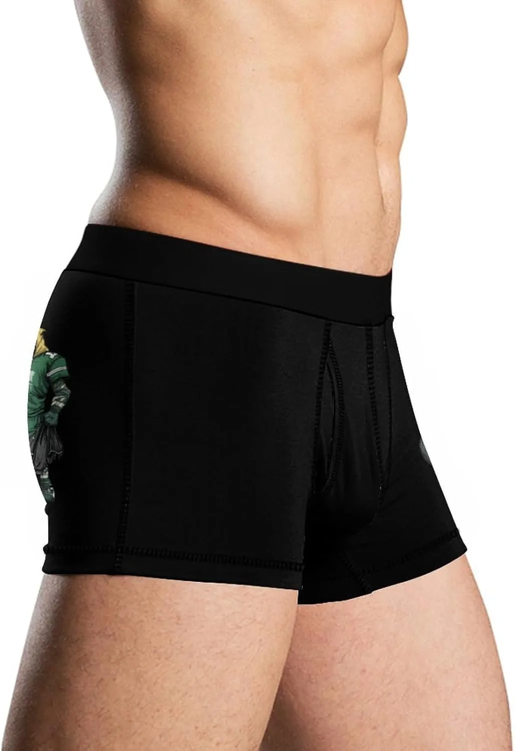 Grim Reaper Football Men's Tight Boxer Briefs Breathable Underwear Soft Stretch Trunks