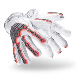 HexArmor Cut-Resistant Impact Protection Leather Work Gloves | Chrome SLT ® Series 4069 | Small