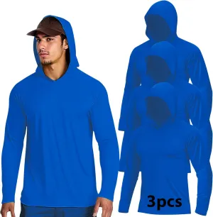 Hi Vis T Shirt Safety Lime Long Sleeve High Visibility with Hood Camisas De Trabajo para Hombre Construccion Yellow