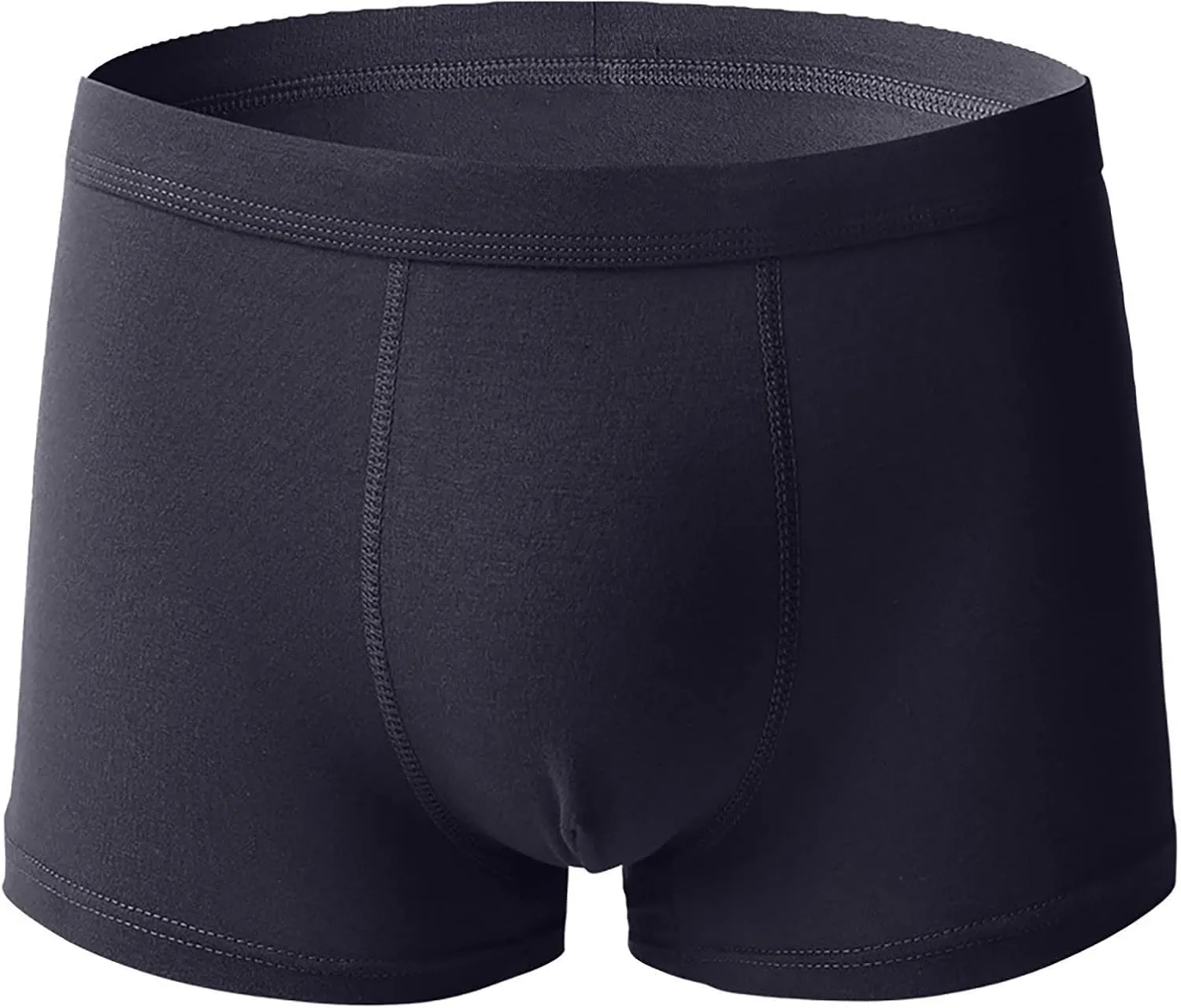 Mens Boxer Briefs,Soft and Breathable Cotton Underpants Pack of 6 or 5 Underwear for Men