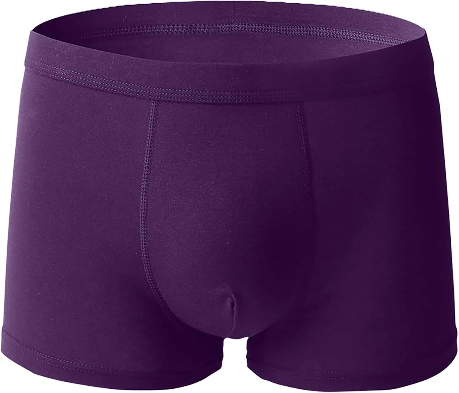 Mens Boxer Briefs,Soft and Breathable Cotton Underpants Pack of 6 or 5 Underwear for Men
