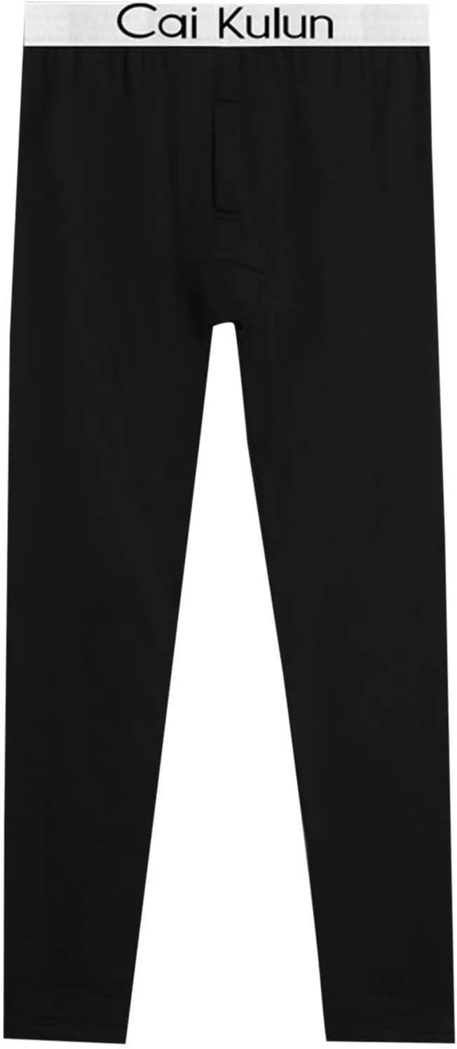 Mens Compression Pants With Ball Pouch Running Tights Workout Leggings Athletic Base Layer Pants for Yoga Basketball