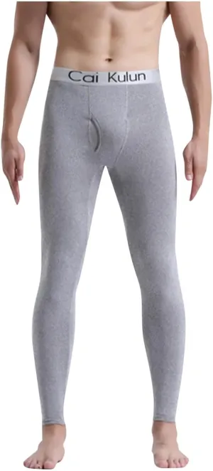 Mens Compression Pants With Ball Pouch Running Tights Workout Leggings Athletic Base Layer Pants for Yoga Basketball