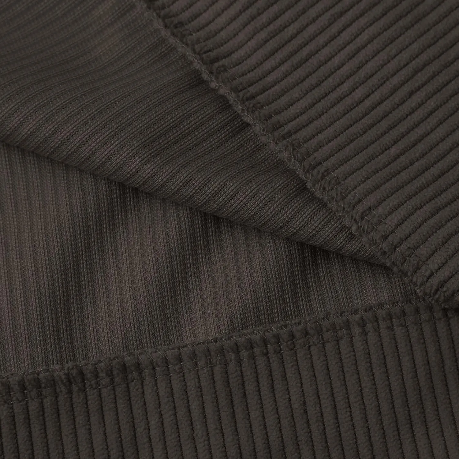 Men's Corduroy Long-Sleeved Sweatshirt Sweater Sweater with Elbow Patches Hunting Sweatshirt Mens Quilted Mens