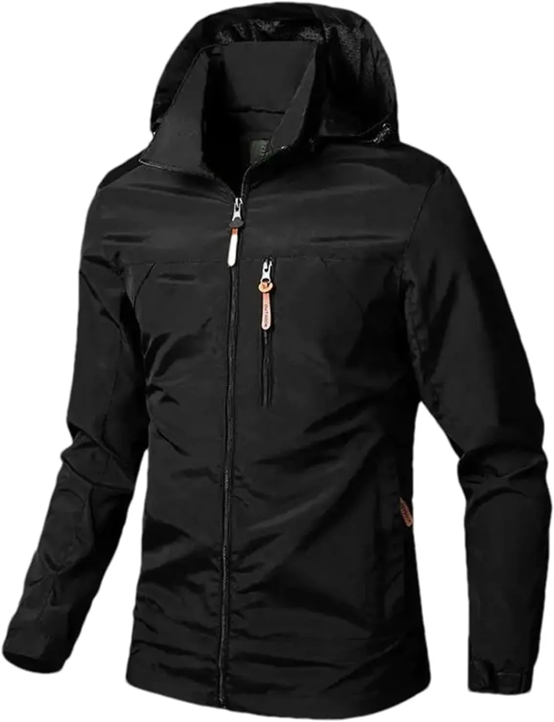 Men's Lightweight Jackets Waterproof Rain Jacket Hooded Outdoor Raincoat Windbreake Coat Hiking Travel jacket Coats