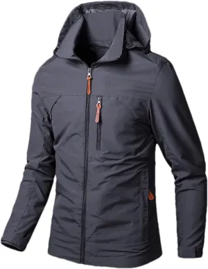 Men's Lightweight Jackets Waterproof Rain Jacket Hooded Outdoor Raincoat Windbreake Coat Hiking Travel jacket Coats