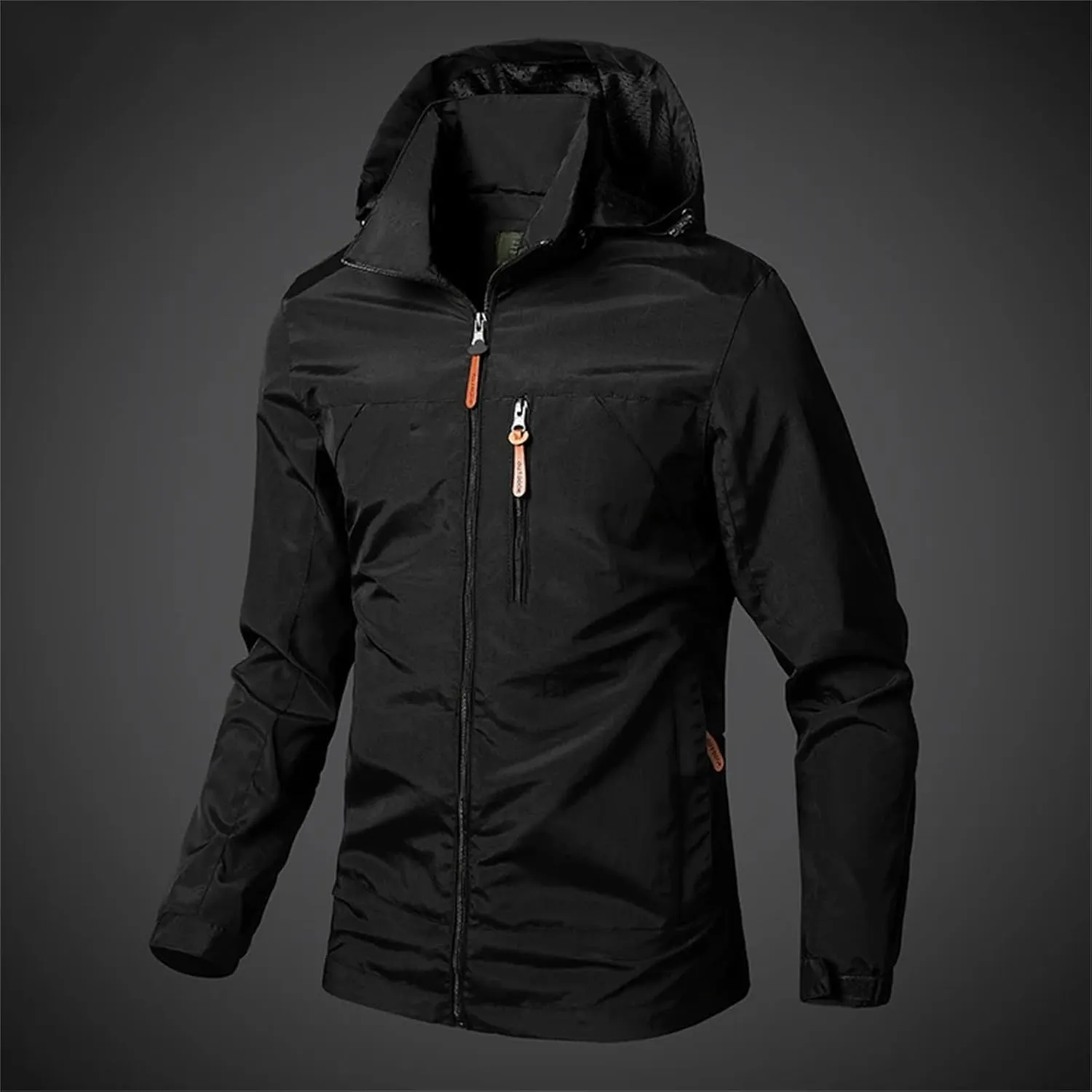 Men's Lightweight Jackets Waterproof Rain Jacket Hooded Outdoor Raincoat Windbreake Coat Hiking Travel jacket Coats