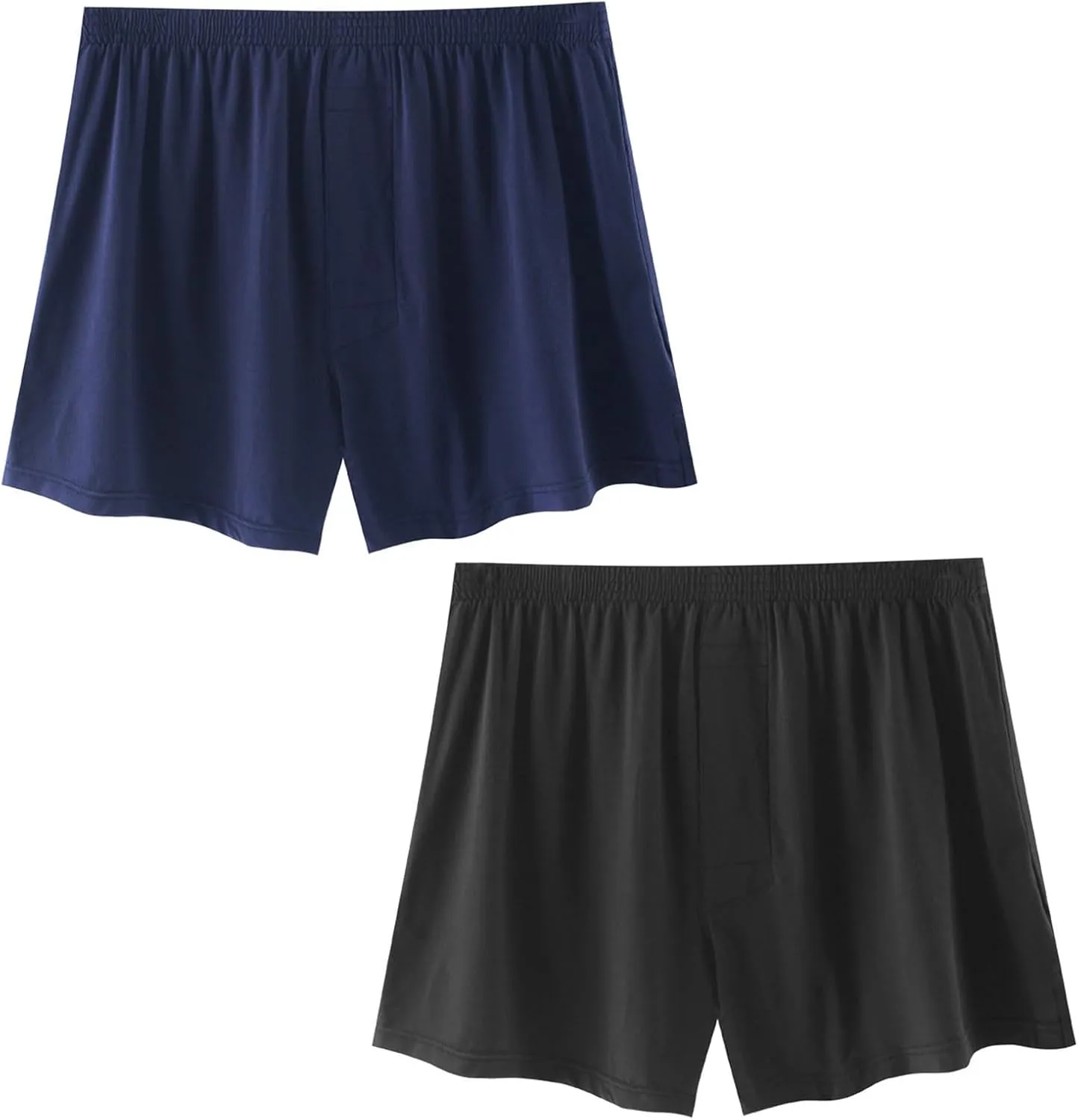 Men's Lounge Shorts Breathable Soft Lightweight Simple Active Shorts Sleep Bottoms Silk Boxers - Breathable