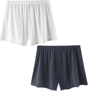 Mens Lounge Shorts Breathable Soft Lightweight Simple Active Shorts Sleep Dance Shorts for Ballet Practice Athletic