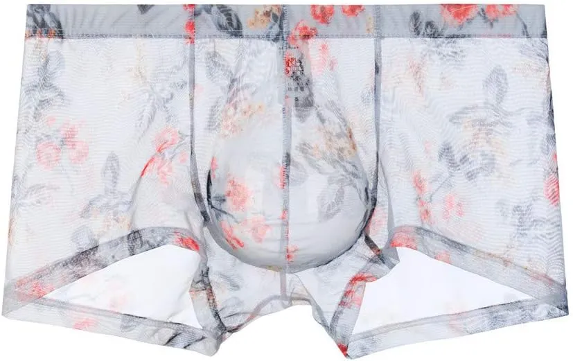 Mens Shorts mens Covered Waistband Boxer Briefs B