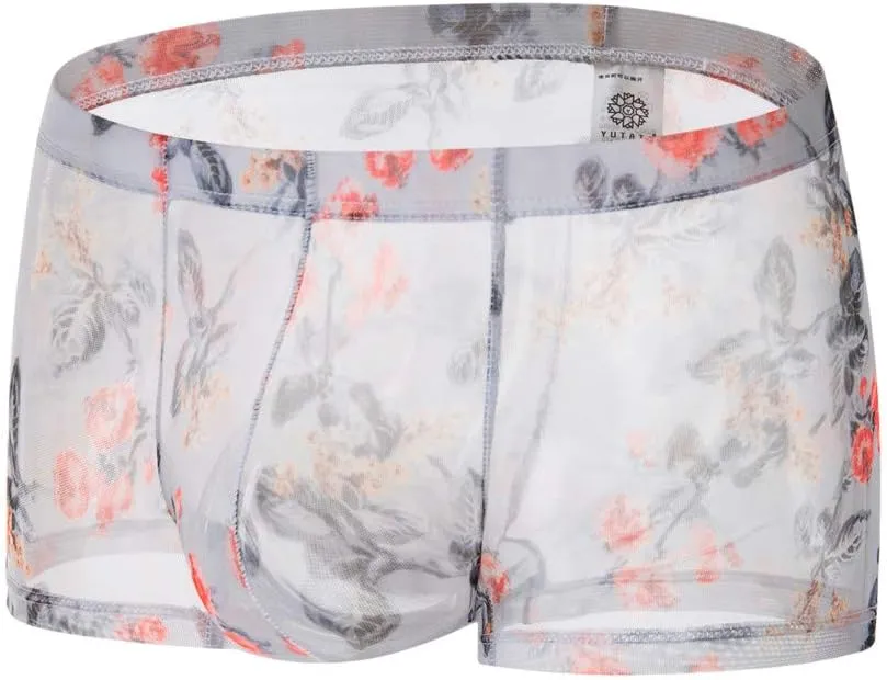 Mens Shorts mens Covered Waistband Boxer Briefs B