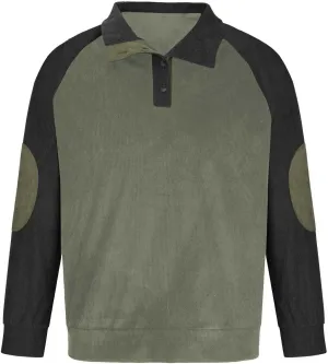 Mens Sweater Mock Neck Button Up Size Sweater 1/4 Button Stand Collar Mens Neck Long Sleeve Work Sweaters For Mens