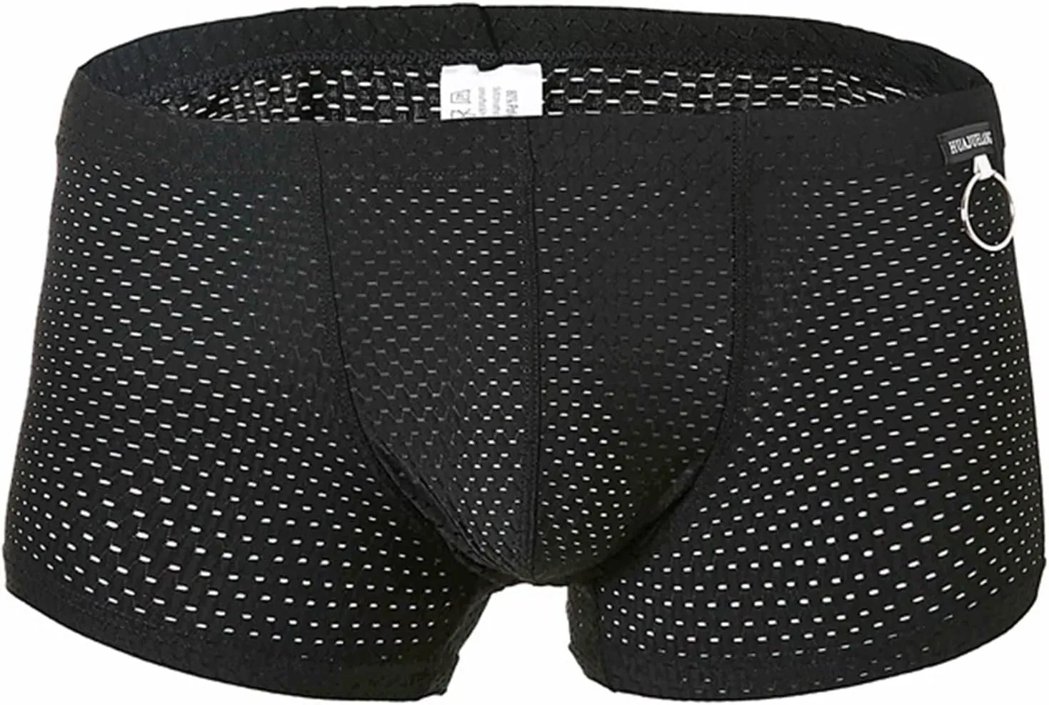Men's Underwear Boxer Brief Sexy High Waisted Cotton Breathable Underwear Cool Pouch Comfortable Soft Stretch Trunks