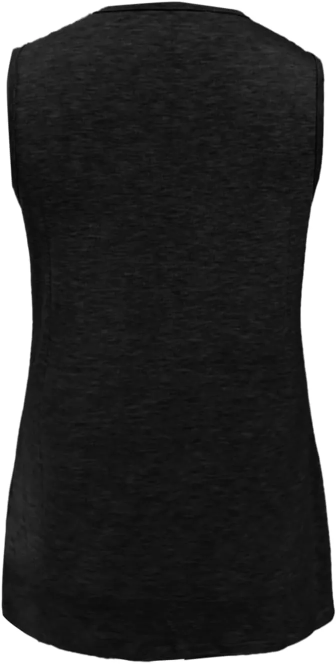 Tank Top for Women Summer V Neck T Shirts Casual Sleeveless Basic Tshirt Loose Fashion 2025