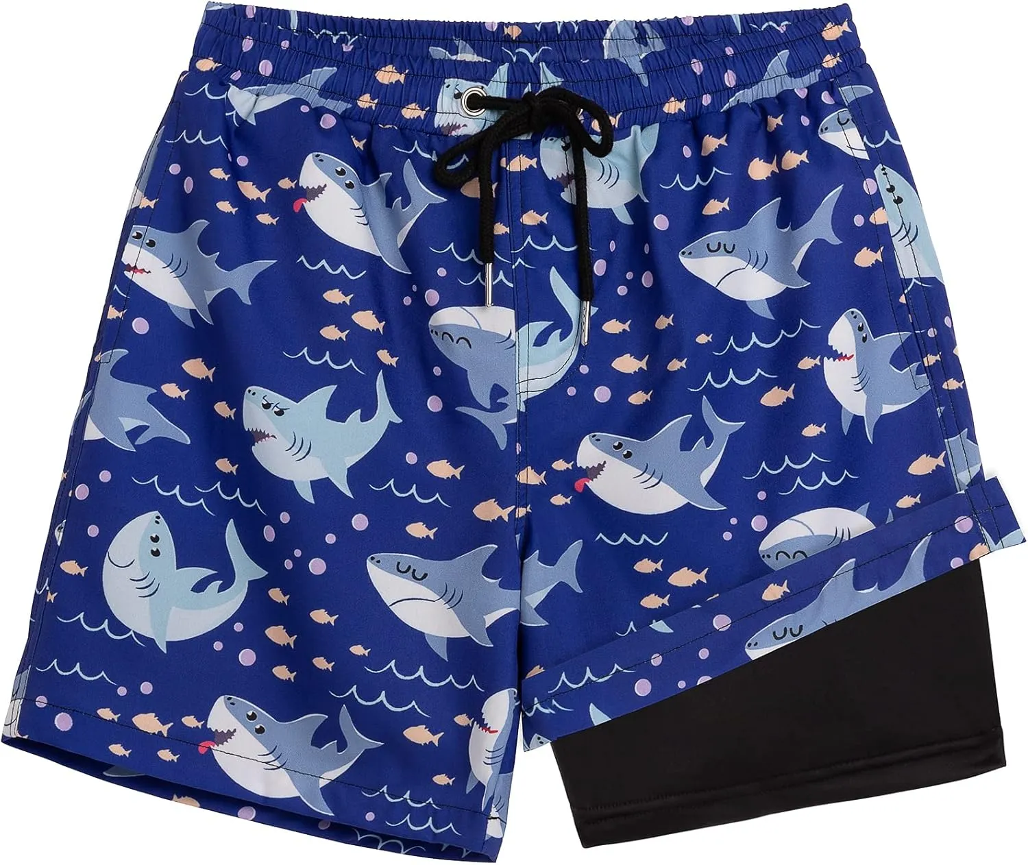 techcity Boys Swim Trunks Boxer Brief Liner Swimwear Bathing Suit Quick Dry Compression Swim Shorts 3-18 Years