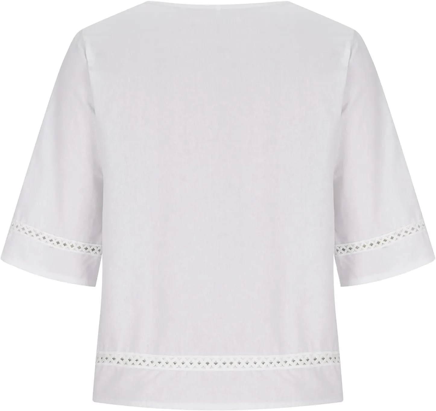 Vintage Cotton Linen Tops for Women Short Sleeve Crew Neck Shirts Summer Casual Comfy Peasant Tees Lightweight Blouse