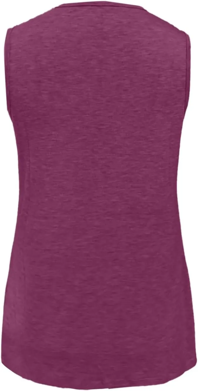 Women Tank Tops 2025 Basic T Shirt Dressy Sleeveless V Neck Summer Loose Fit Tank Top Beach Vacation Shirts