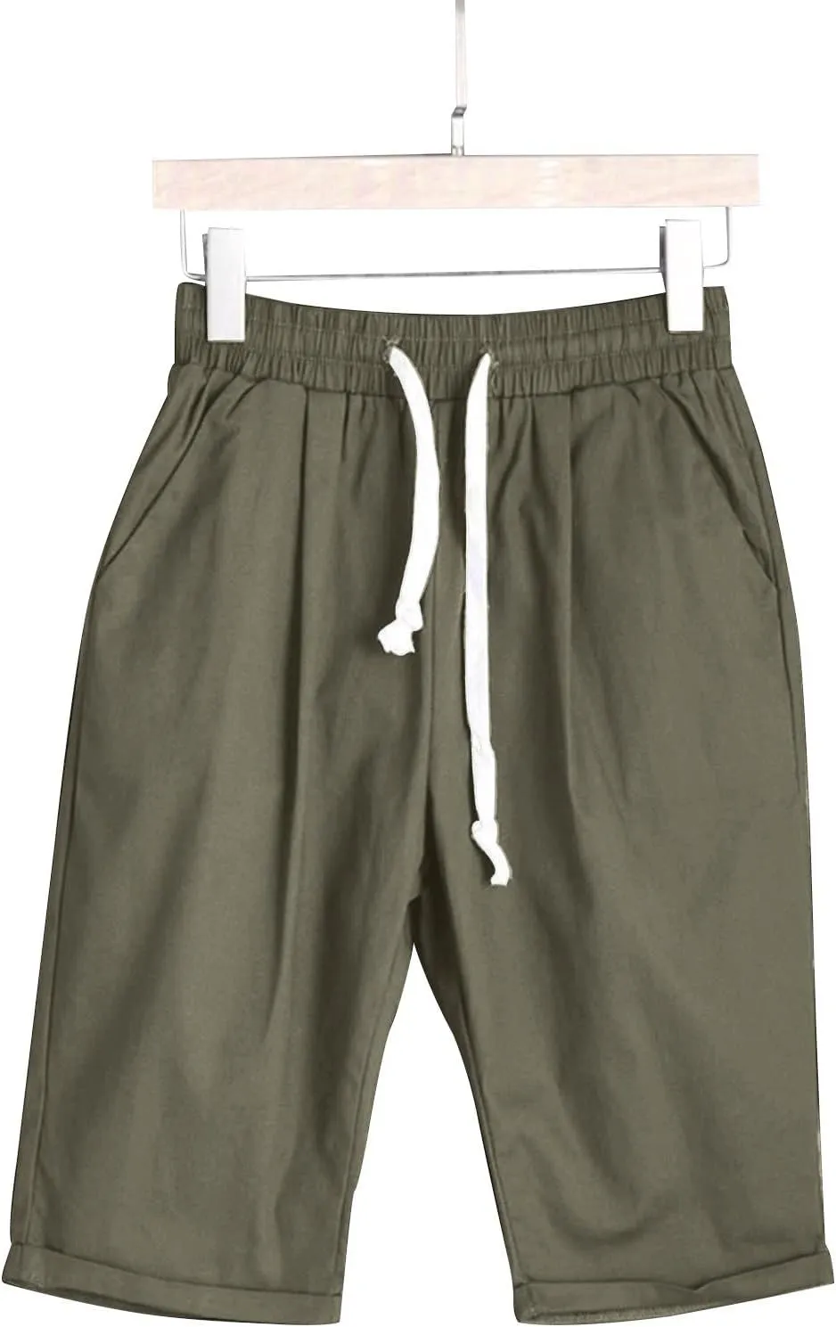 Women Wide Leg Linen Pants 2025 Summer High Waisted Palazzo Pants Office Loose Flowy Trouser with Pockets