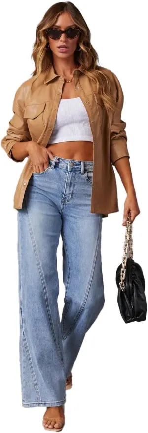 Women's Boyfriend Jeans Stretchy Ripped Distressed Denim Pants S-XXL