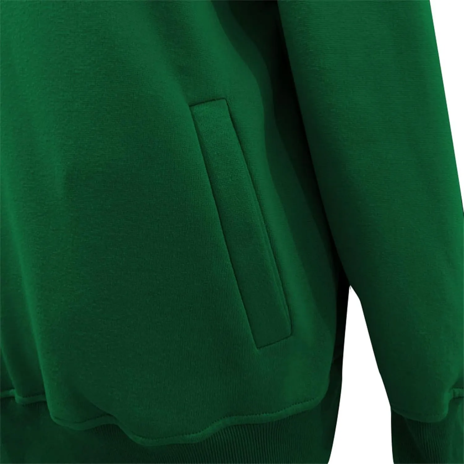 Womens Cropped Hoodies Fashion Solid Lapel Half Zip Up Fall Thick Long Sleeve Pullovers Winter Casual Fashion Tops