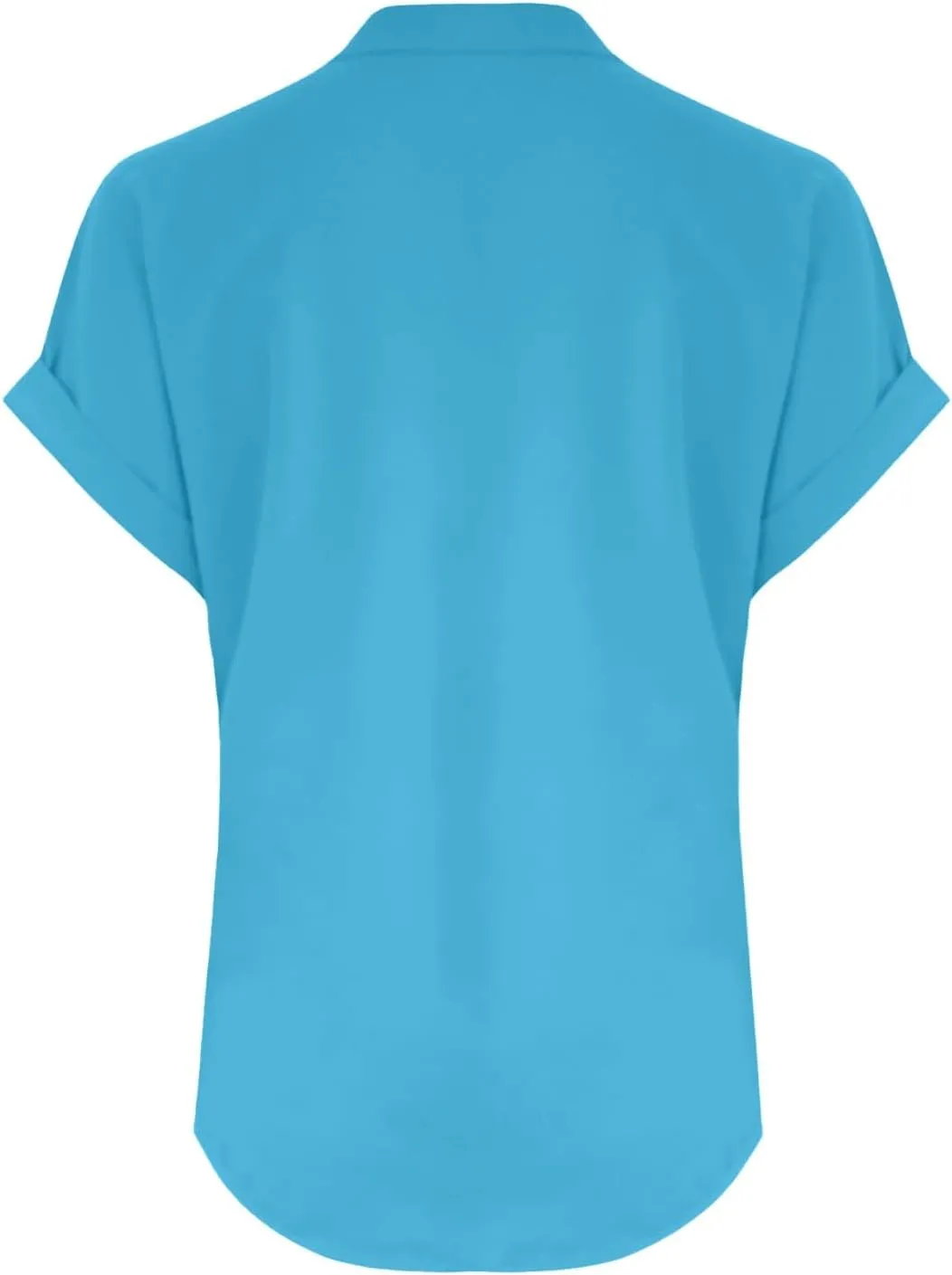 Womens Short Sleeve Linen Shirts Casual Round Neck Oversized T Shirt Embroidery Loose Fit Summer Tee Tops