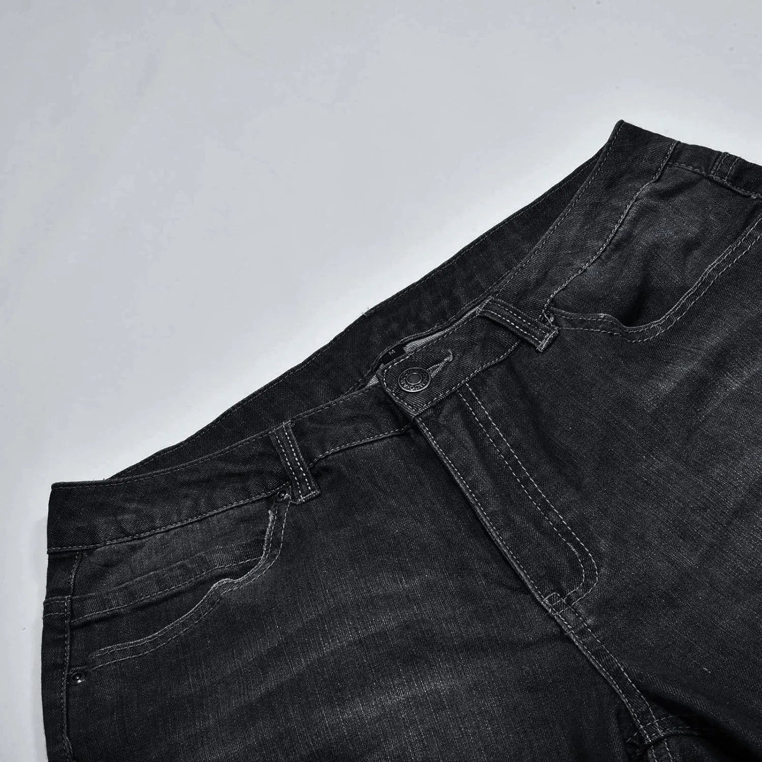 Women's Wide Leg Ripped Trendy Jeans Casual Vintage Distressed Denim Pants Boyfriend Trousers